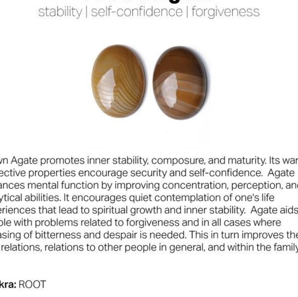 Handmade Multi Stone necklace with agate center piece - Picture 8 of 10